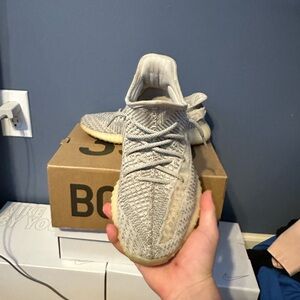 Yeezy 350 reflective white